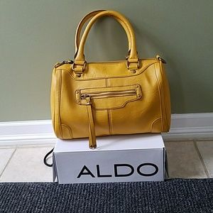 Mustard color Aldo bag